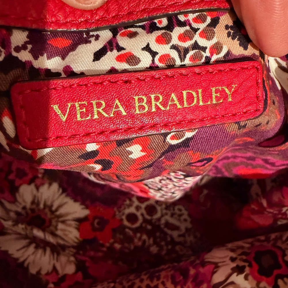 Vera Bradley Ella Quilted Leather Tote - Picture 9 of 10